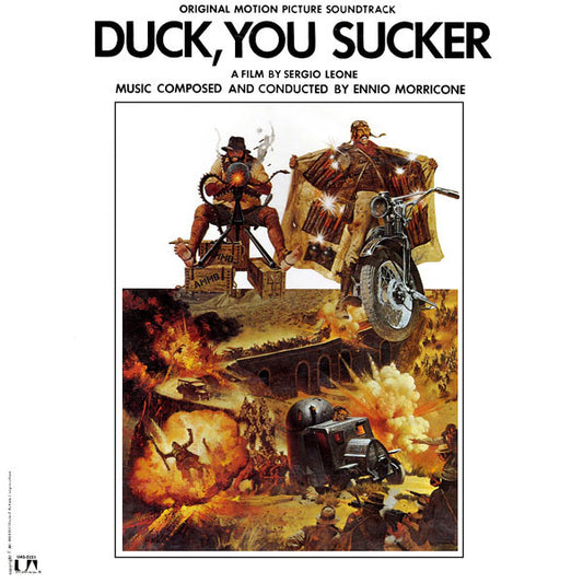 Ennio Morricone : Duck, You Sucker (Original Motion Picture Soundtrack) (LP, Album)