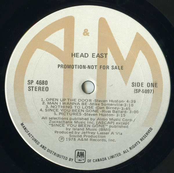 Head East : Head East (LP, Album, Promo)