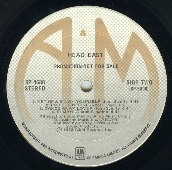 Head East : Head East (LP, Album, Promo)
