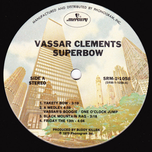 Vassar Clements : Superbow (LP, Album)