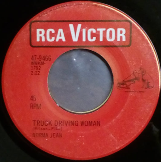 Norma Jean (2) : Truck Driving Woman / Supper Time (7", Single)
