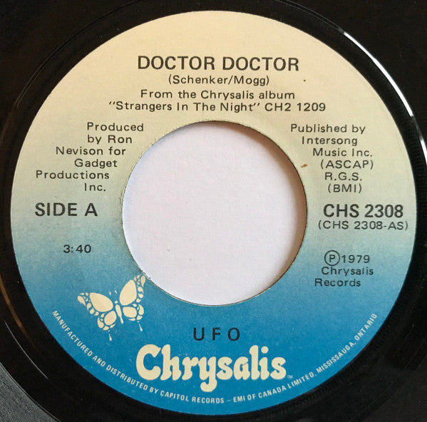 UFO (5) : Doctor Doctor (7", Single)