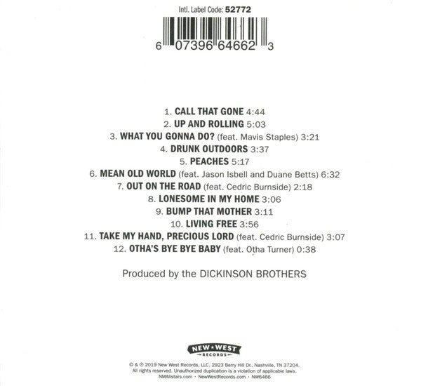 North Mississippi Allstars : Up And Rolling (CD, Album)