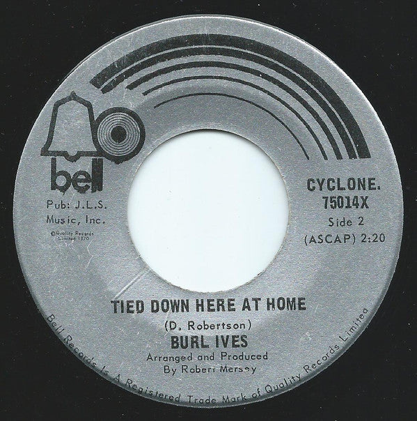 Burl Ives : One More Time Billy Brown (7")