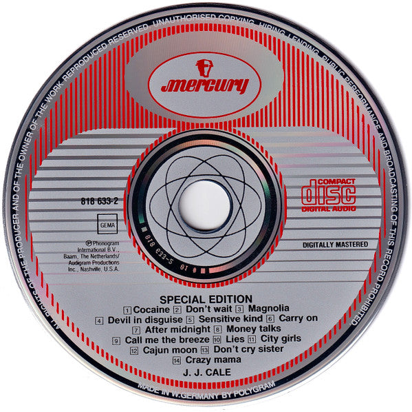 J.J. Cale : Special Edition (CD, Comp)