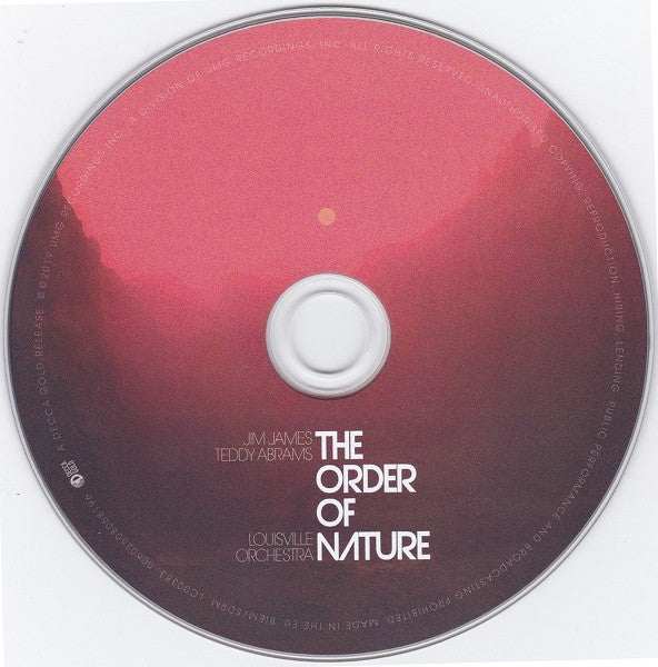 Jim James, Teddy Abrams, The Louisville Orchestra : The Order Of Nature (CD, Album, Gat)