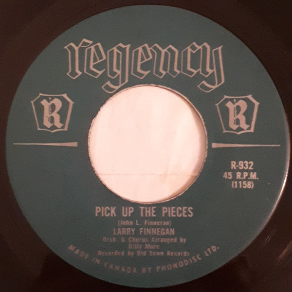 Larry Finnegan : Pick Up The Pieces (7", Single)
