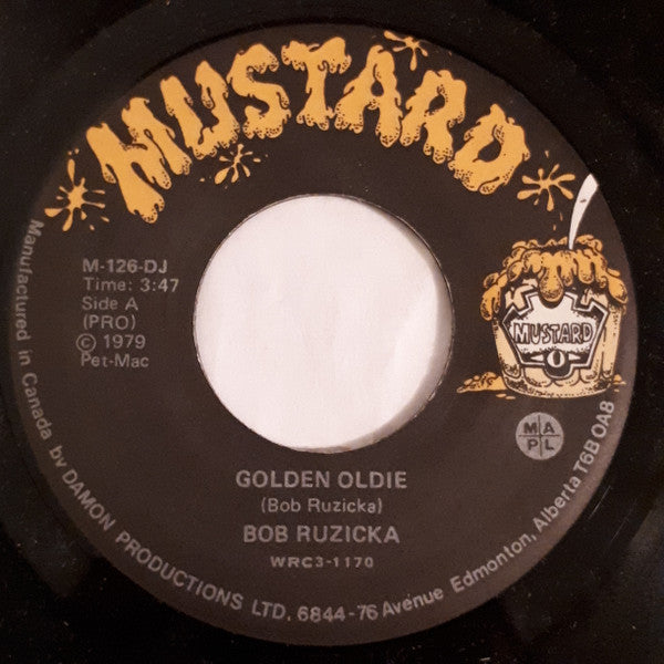 Bob Ruzicka : Golden Oldie (7", Promo)