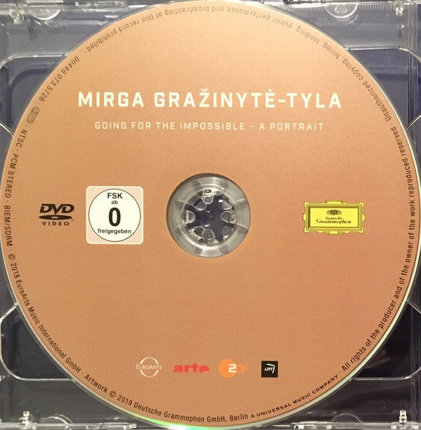 Raminta Šerkšnytė - Lithuanian National Symphony Orchestra, Kremerata Baltica, Mirga Grazinyte-Tyla, Giedrė Šlekytė : Works By Raminta Šerkšnytė / Going For The Impossible - A Portrait (CD, Album + DVD-V, Copy Prot., NTSC)