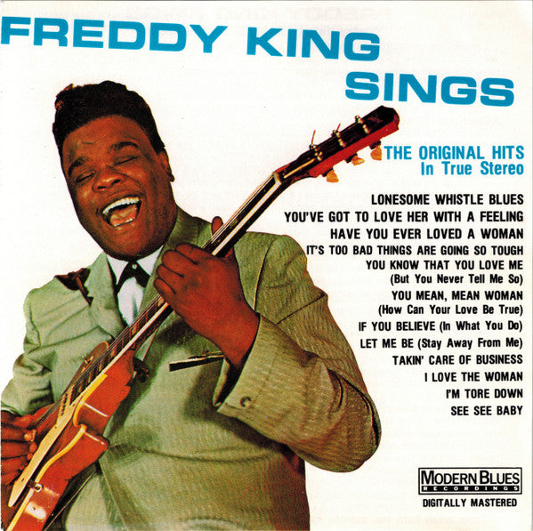 Freddy King* : Freddy King Sings (CD, Album, RE, RM)