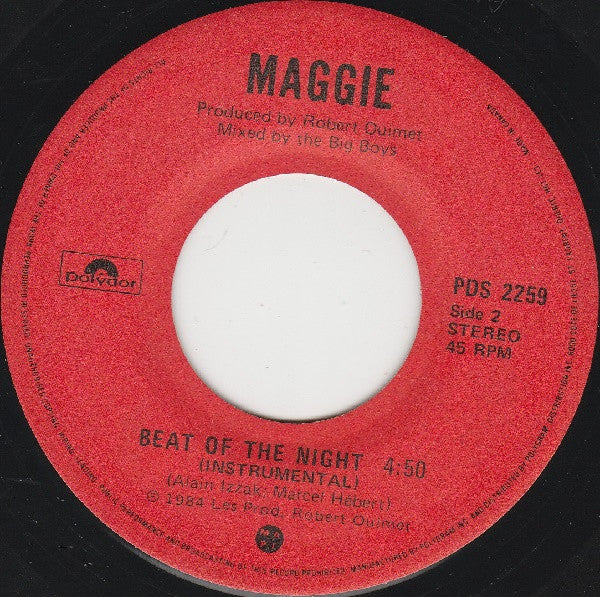 Maggie : Beat Of The Night (7", Single)