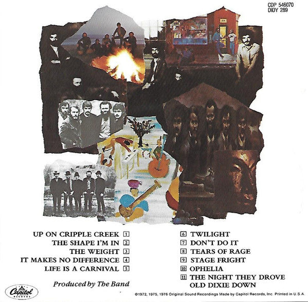 The Band : The Best Of The Band (CD, Comp, Club, RE)