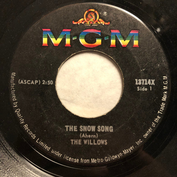 The Willows (4) : The Snow Song (7", Single)