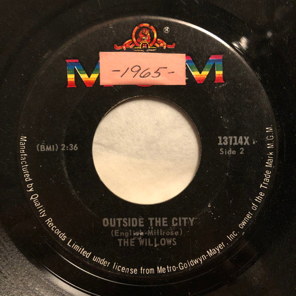 The Willows (4) : The Snow Song (7", Single)