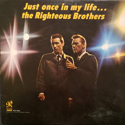 The Righteous Brothers : Just Once In My Life (LP, Album, Mono, Mon)