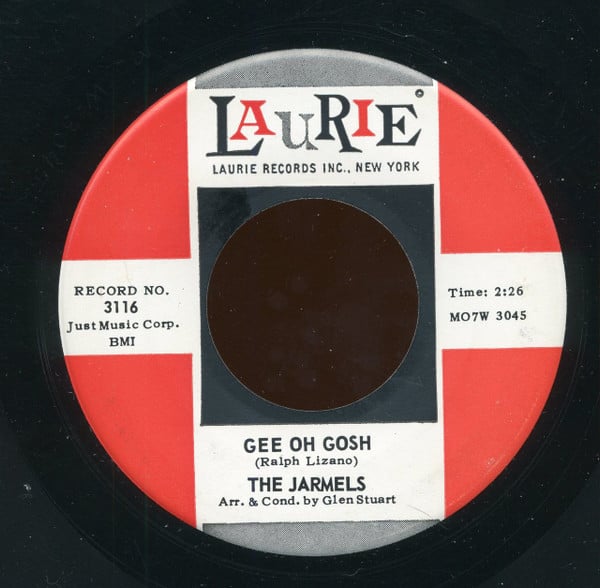 The Jarmels : I'll Follow You / Gee Oh Gosh (7")