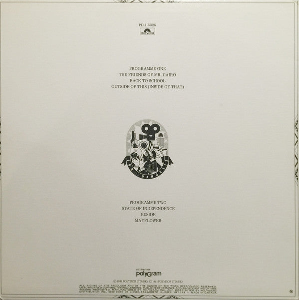 Jon And Vangelis* : The Friends Of Mr Cairo (LP, Album)