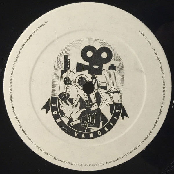 Jon And Vangelis* : The Friends Of Mr Cairo (LP, Album)