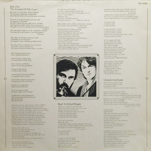 Jon And Vangelis* : The Friends Of Mr Cairo (LP, Album)