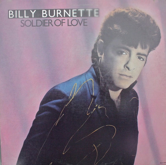 Billy Burnette : Soldier Of Love (LP, Album, Pin)