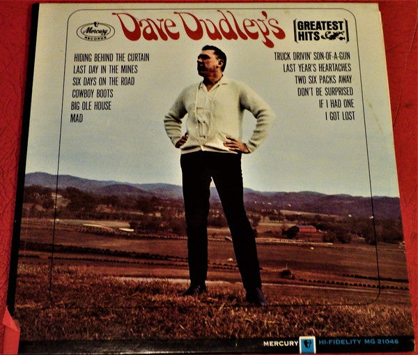 Dave Dudley : Greatest Hits (LP, Comp, Mono)