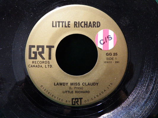 Little Richard : Lawdy Miss Clawdy / Blueberry Hill (7")