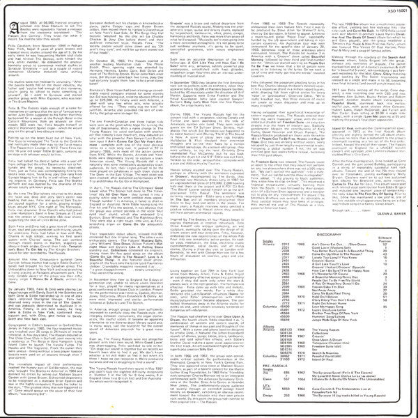 The Rascals : In Retrospect. A Selection of Classic Recordings 1966-1969 (LP, Comp)