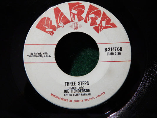 Joe Henderson (2) : Three Steps (7")