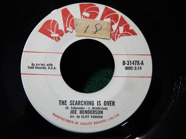 Joe Henderson (2) : Three Steps (7")