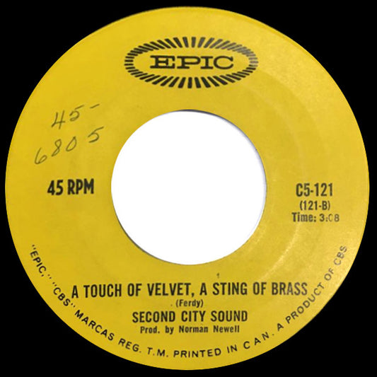 Second City Sound : The Dream Of Olwyn / A Touch Of Velvet A Sting Of Brass (7", Single)