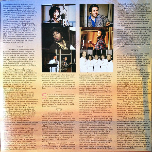 Kiri Te Kanawa / José Carreras / Sarah Vaughan / Mandy Patinkin : South Pacific (LP, Album)