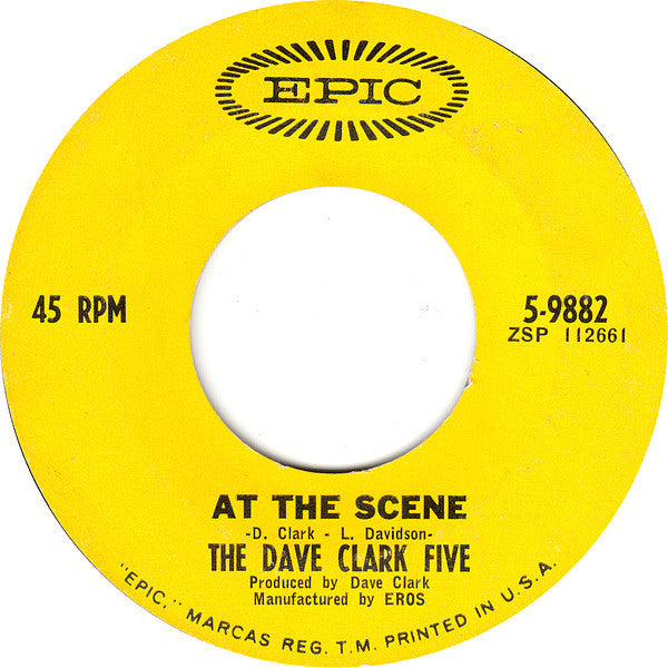 The Dave Clark Five : At The Scene (7", Single)
