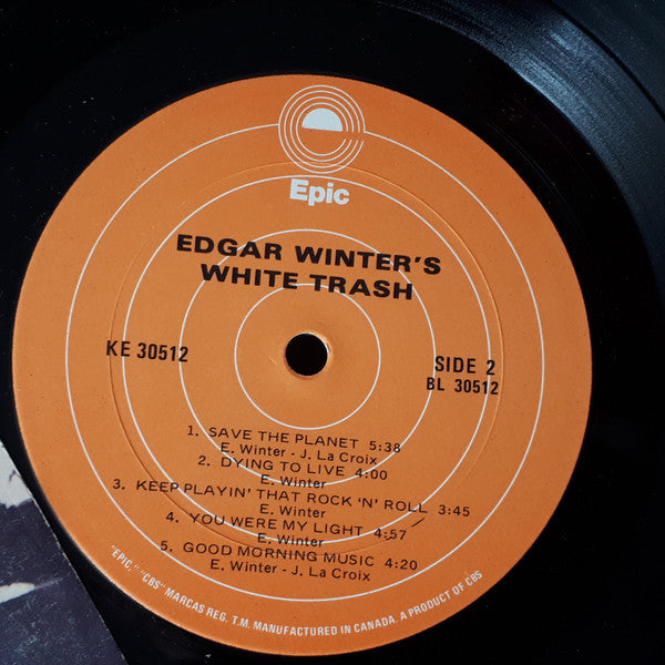 Edgar Winter's White Trash : Edgar Winter's White Trash (LP, Album, RP)