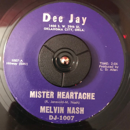 Melvin Nash : Mister Heartache (7")