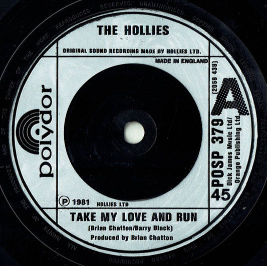 The Hollies : Take My Love And Run (7", Com)