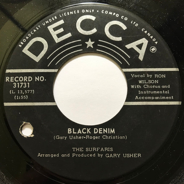 The Surfaris : Beat '65 / Black Denim (7")