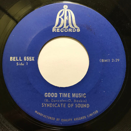 Syndicate Of Sound : Good Time Music / Keep It Up (7")