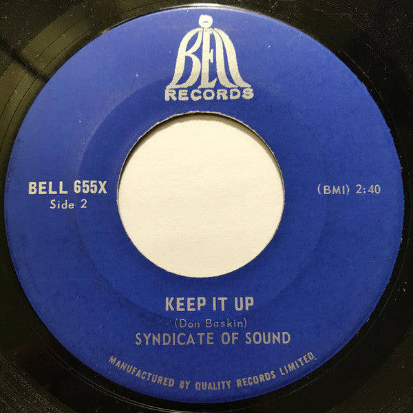 Syndicate Of Sound : Good Time Music / Keep It Up (7")