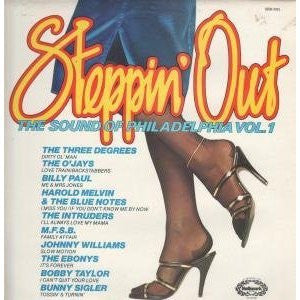 Various : Steppin' Out (The Sound Of Philadelphia Vol.1) (LP, Comp)