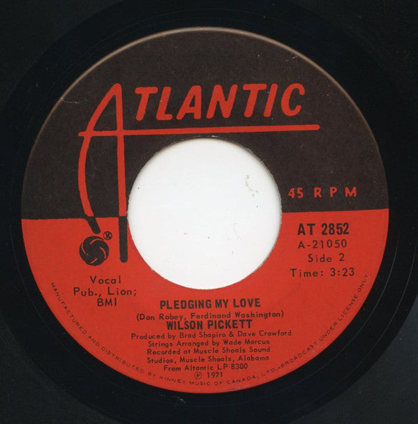 Wilson Pickett : Fire And Water (7")