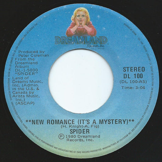 Spider (12) : New Romance (It's A Mystery) (7")