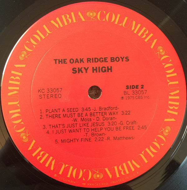 The Oak Ridge Boys : Sky High (LP, Album)