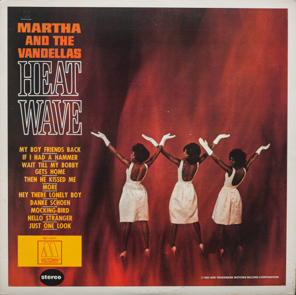 Martha Reeves & The Vandellas : Heat Wave (LP, Album, RE)
