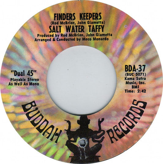 Salt Water Taffy : Finders Keepers / He'll Pay (7", Single)
