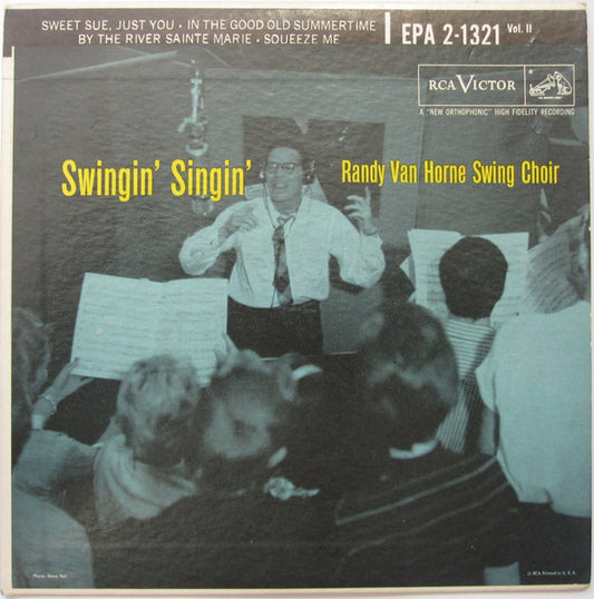 Randy Van Horne Swing Chorus : Swingin' Singin' (Vol. II) (7", EP)