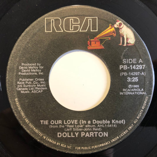 Dolly Parton : Tie Our Love (In A Double Knot) (7")