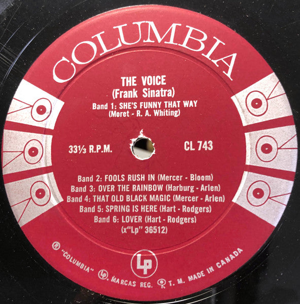 Frank Sinatra : The Voice (LP, Comp, Mono)