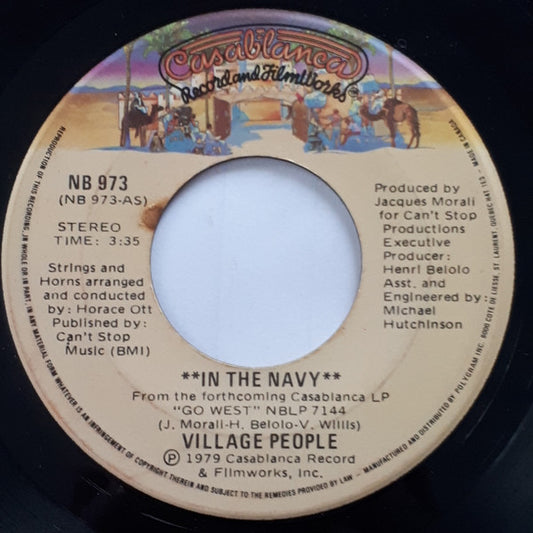 Village People : In The Navy (7", Single)