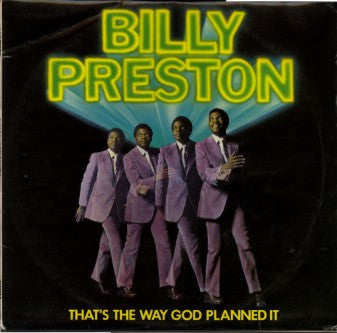 Billy Preston : That's The Way God Planned It (LP, Album, Los)