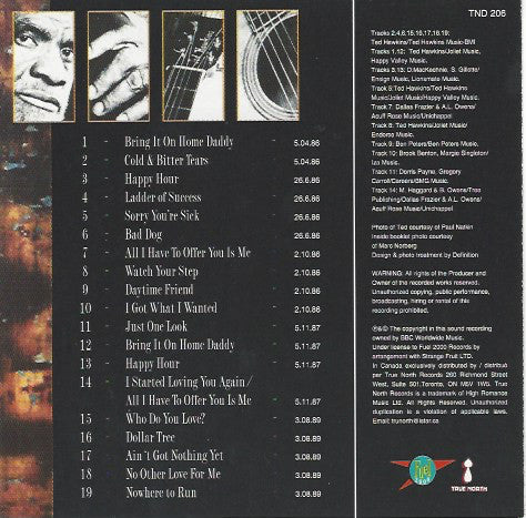 Ted Hawkins : The Kershaw Sessions (CD, Album)